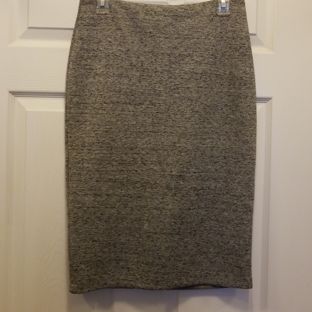 Grey Tweed H&M Skirt